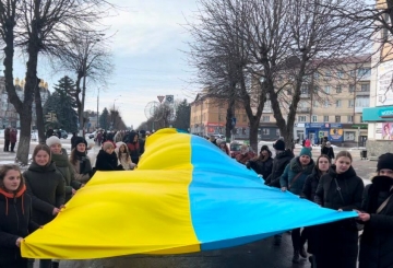 Наша єдність — наша зброя:  у Звягелі відзначили День Соборності