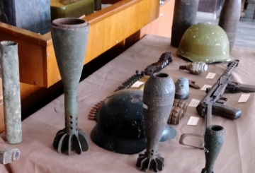 Діє виставка, присвячена війні