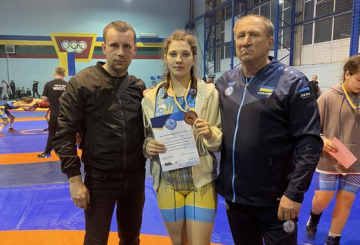У борчині вільного стилю —  бронза чемпіонату України U-15