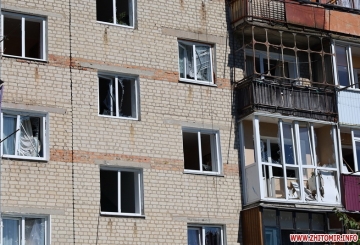 Наслідки нічного ворожого обстрілу Звягельської громади