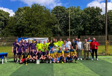 Відбувся патріотичний турнір із мініфутболу, присвячений Дню Героїв