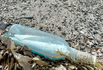 На березі моря виявили пляшку з посланням, яке сколихнуло соцмережі
