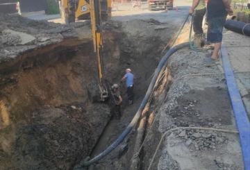 Складні погодні умови, або Як «Звягельводоканал» справляється з наслідками зливи