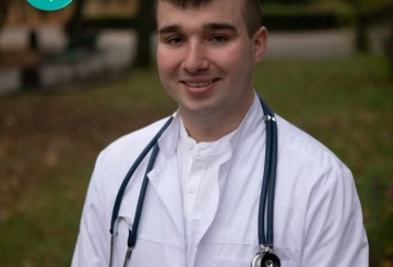 До команди Звягельської багатопрофільної лікарні приєднався ще один молодий лікар