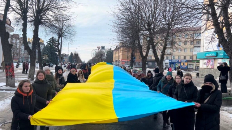 Наша єдність — наша зброя:  у Звягелі відзначили День Соборності