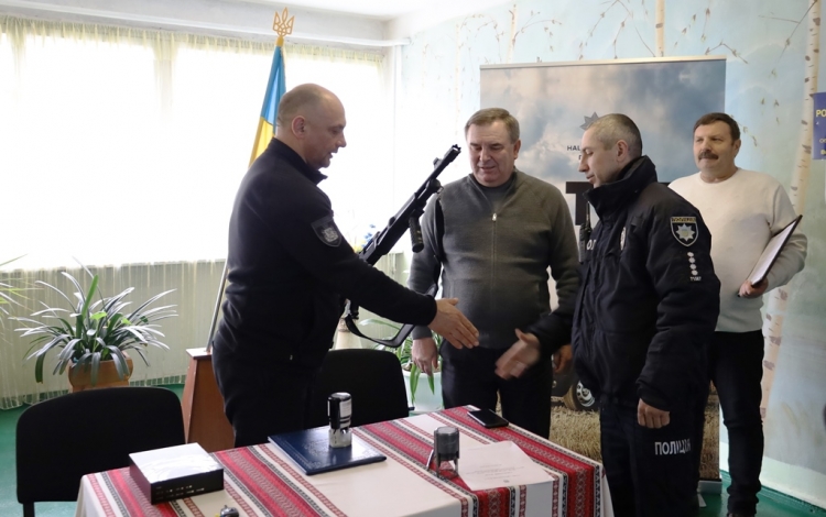 Розпочала роботу поліцейська станція для сіл Звягельської громади