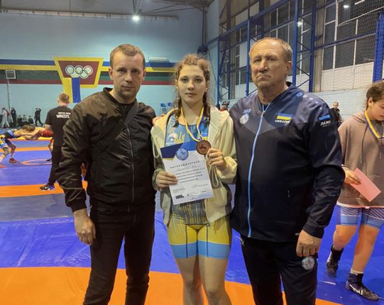 У борчині вільного стилю —  бронза чемпіонату України U-15