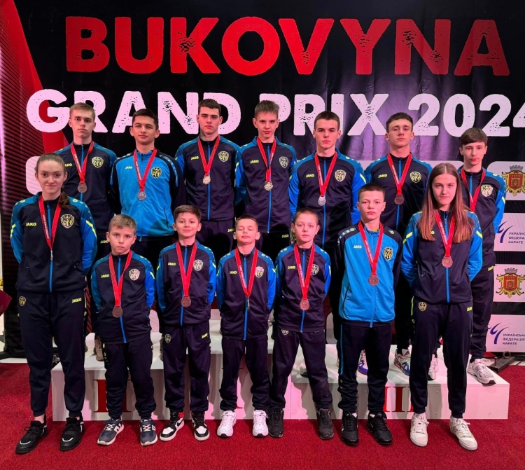 Звягеляни стали учасниками турніру з карате в Чернівцях