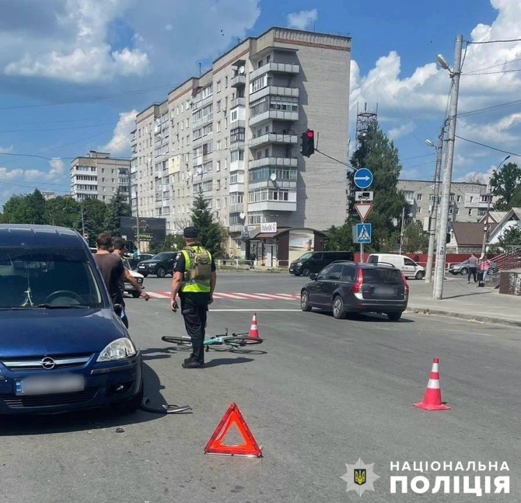 У ДТП на вулиці Київській потрапила 12-річна дівчинка
