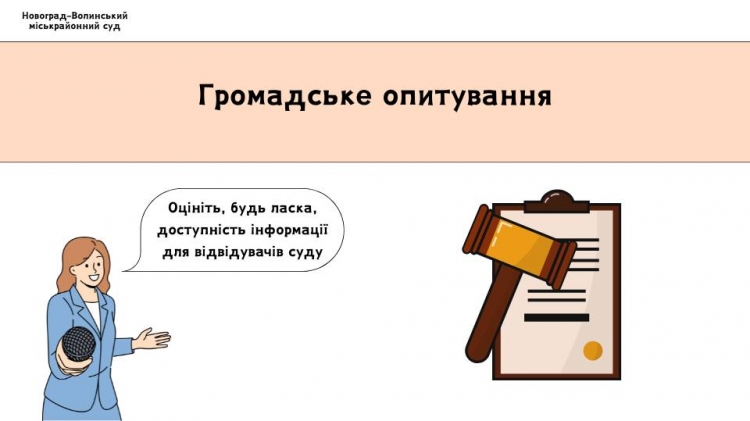 У суді проведуть опитування для громадян: де, коли і що запитуватимуть?