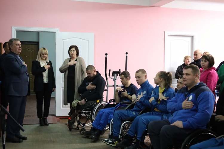 Відкриття Кубка Житомирської області з параармрестлінгу серед осіб з порушеннями опорно-рухового апарату та порушеннями зору