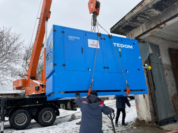 Когенераційна установка від американських партнерів — уже в Звягелі
