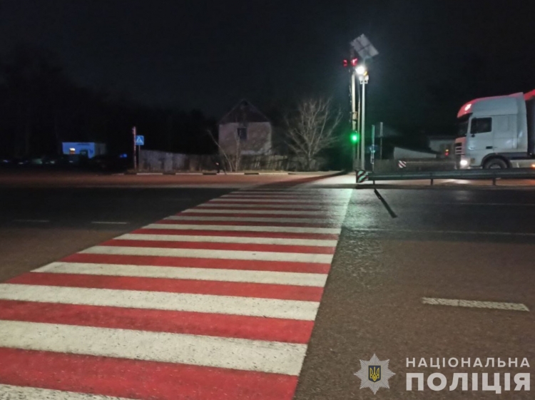 Поблизу Житомира водій автомобіля збив пішохода і втік: поліція просить відгукнутися свідків події
