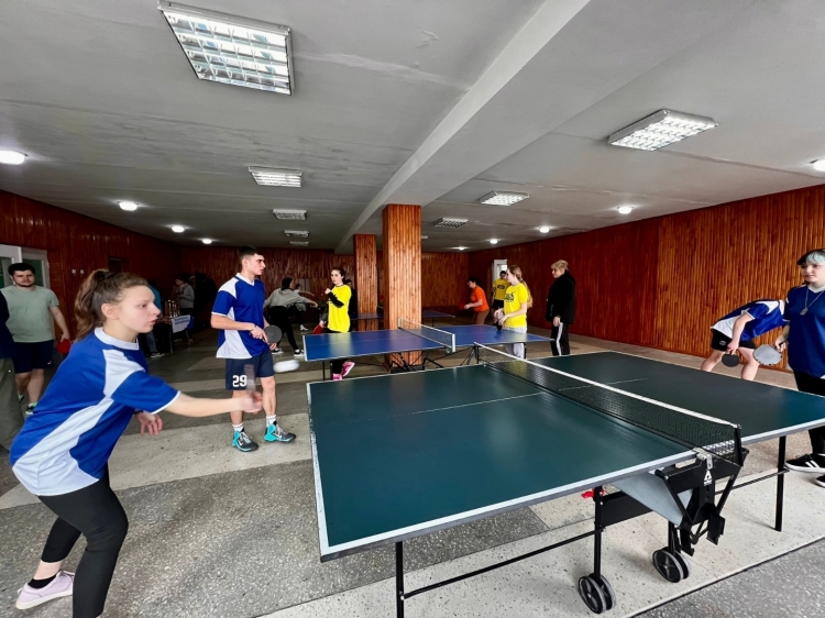 Студентська спартакіада: відбулися змагання з настільного тенісу