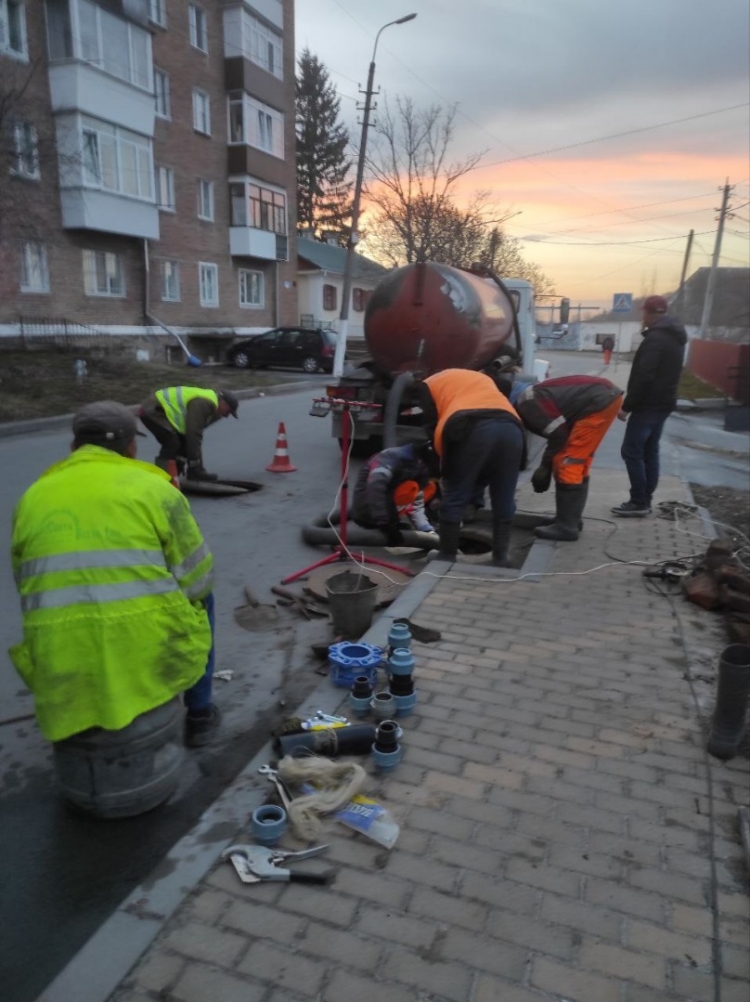 Основні роботи, виконані «Звягельводоканалом» минулого тижня