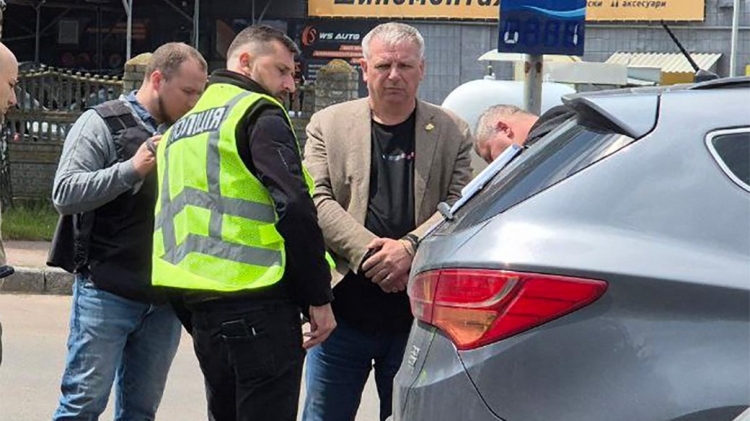 У Бердичеві затримали міського голову просто посеред вулиці за фактом одержання хабара