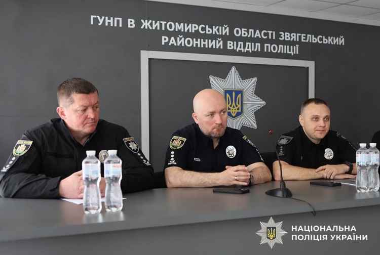 У Звягелі призначали нового керівника поліції