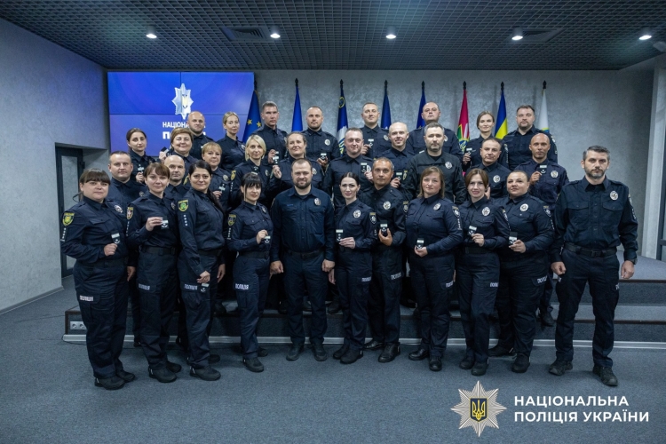 Заступник голови Нацполіції відзначив поліцейських ювенальної превенції