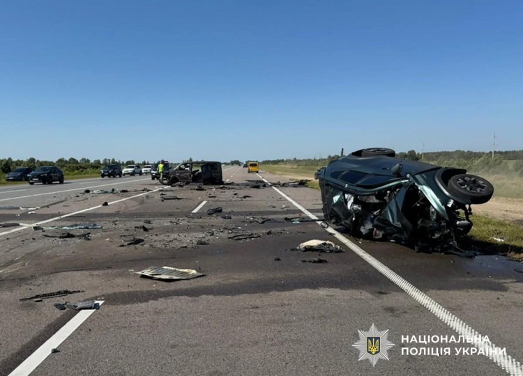 На Звягельщені сталася жахлива ДТП за участі чотирьох автомобілів