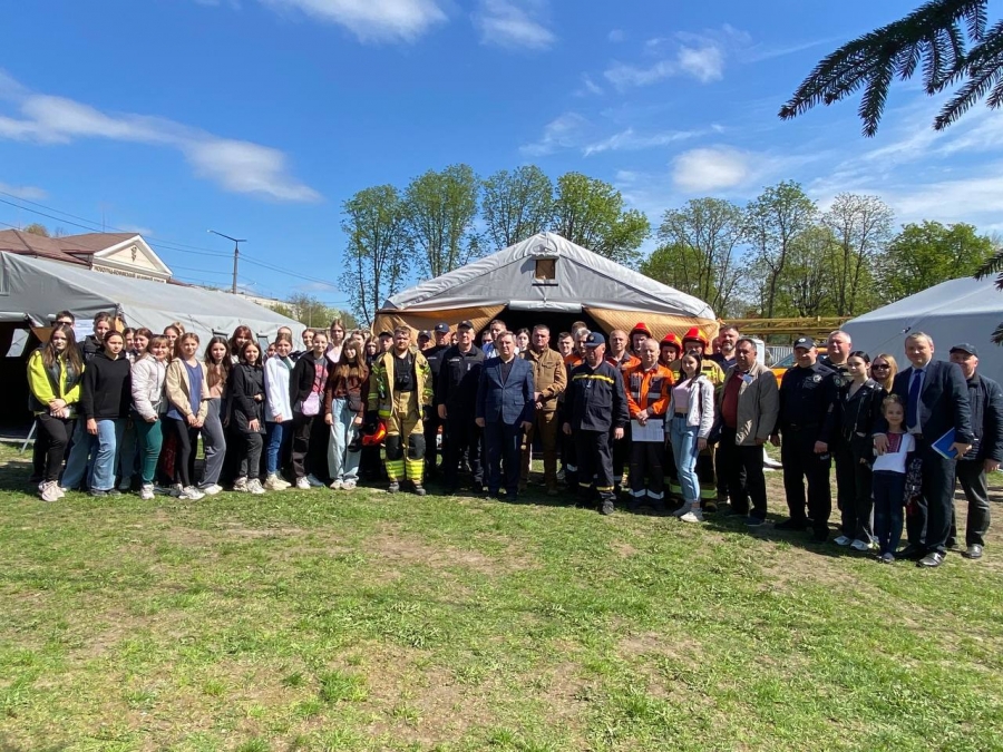 Провели навчання з цивільного захисту