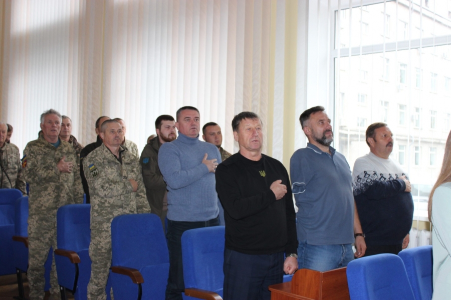 Урочистий захід — з нагоди Дня територіальної оборони України