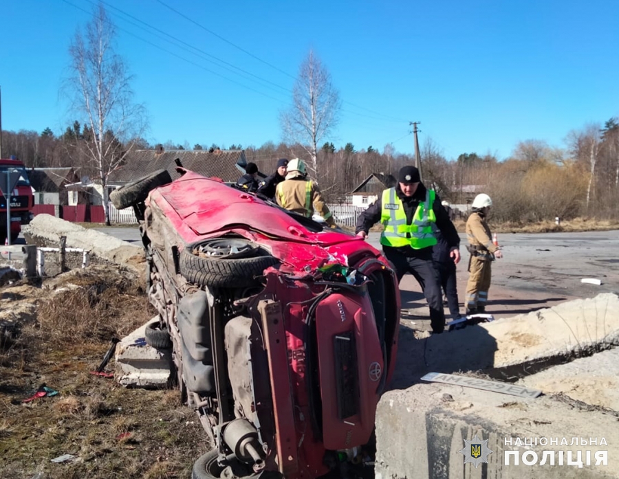 У ДТП в Романівській громаді загинув водій легковика, ще троє людей травмовано