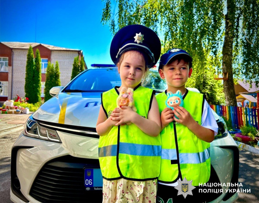 Малюкам про безпеку: у Звягелі поліцейські провели пізнавальні заходи