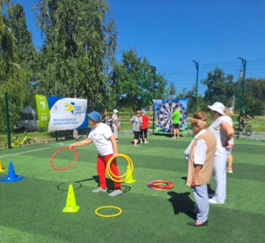 «Спортивна перерва» у Територіальному центрі