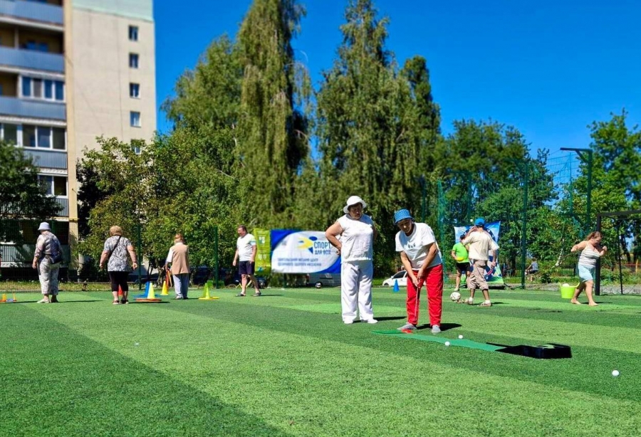 «Спортивна перерва» у Територіальному центрі