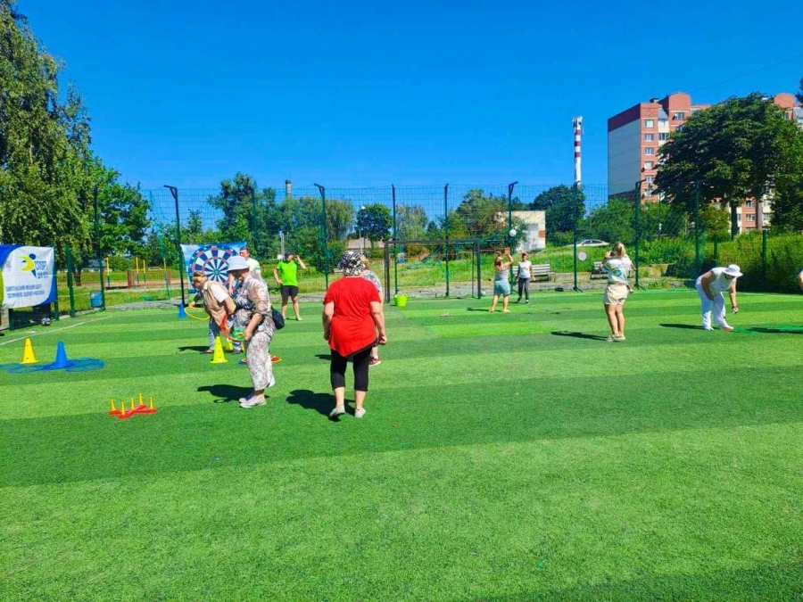 «Спортивна перерва» у Територіальному центрі