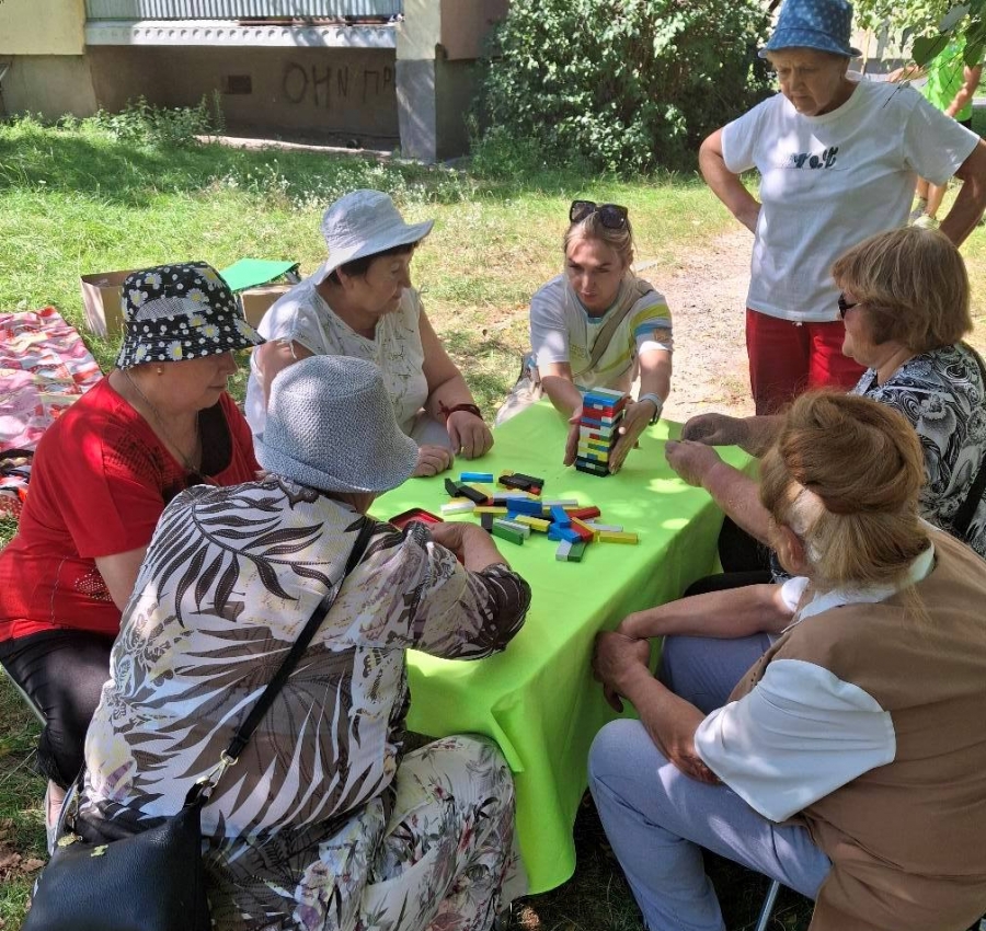 «Спортивна перерва» у Територіальному центрі
