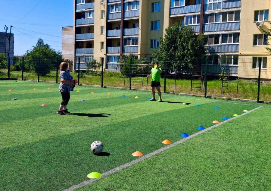 «Спортивна перерва» у Територіальному центрі