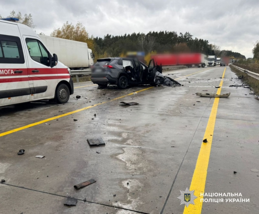 Неподалік Житомира в ДТП травмовано двох водіїв